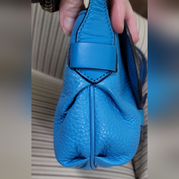 Marc by Marc Jacobs Vibrant Aquamarine Half Pipe Annabel Crossbody Shoulder Bag - Picture 14 of 16